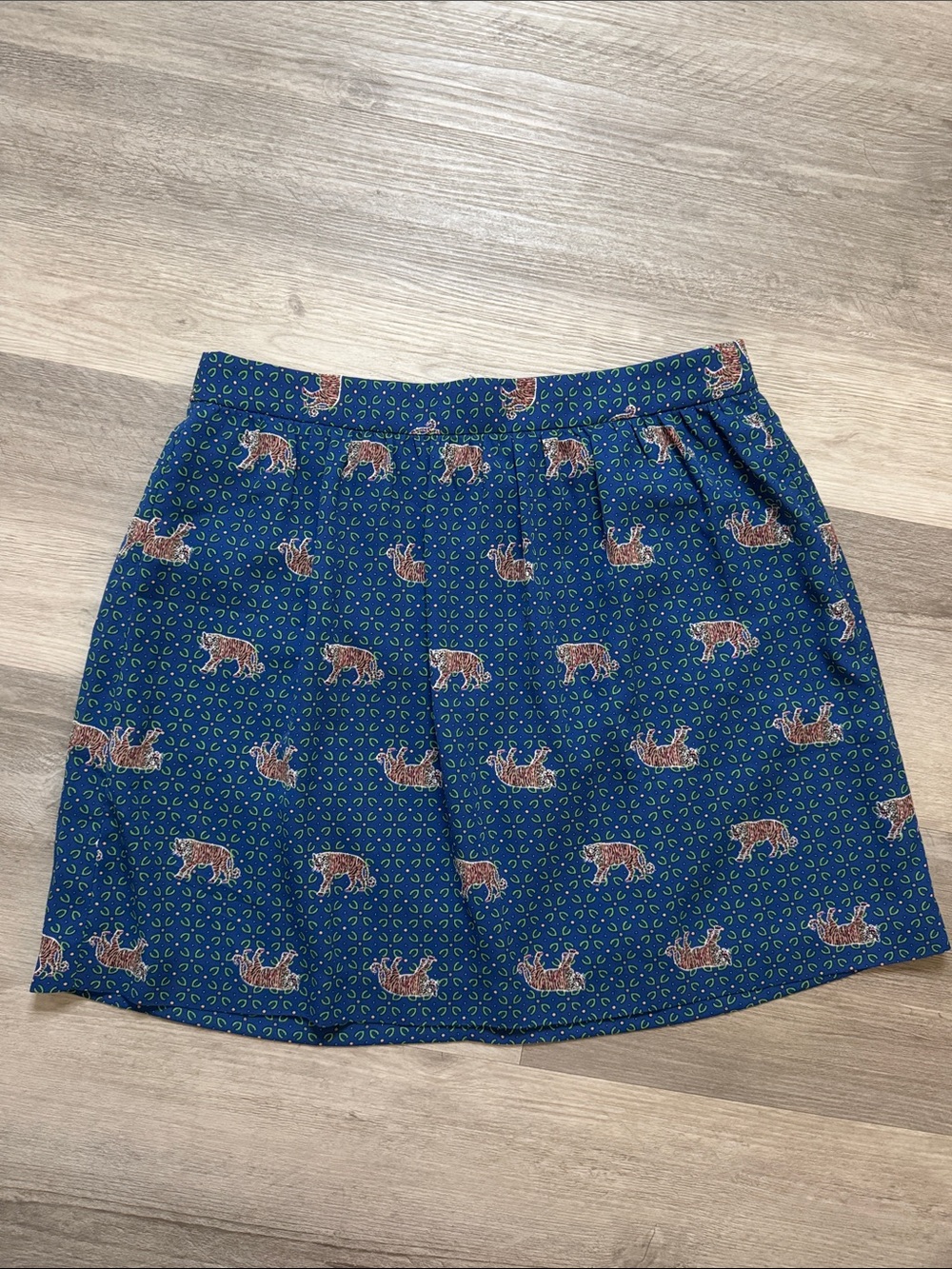 J. Crew Mercantile Bengal Tiger Print Skirt